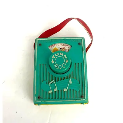 Buy VTG 1973 Fisher Price Pocket Radio Frere Jacques Music Box MADE In USA Works  • 19.95£