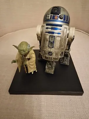 Buy Kotobukiya Star Wars Episode V Artfx + R2-D2 And Yoda Dagobah 1/10 Figures • 100£