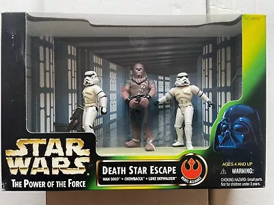 Buy Star Wars Power Of The Force 'Death Star Escape'   Kenner 1997  (New) • 29.95£