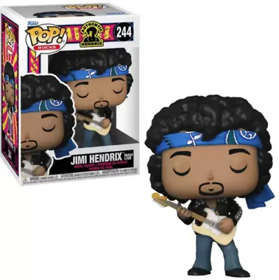 Buy Funko Pop! Authentic Hendrix Rocks - Jimi Hendrix Maui Live 244 - NEW... • 30.83£