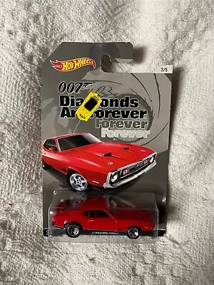 Buy Hot Wheels ‘71 Mustang Mach 1, James Bond 007, Diamonds Are Forever. • 8£