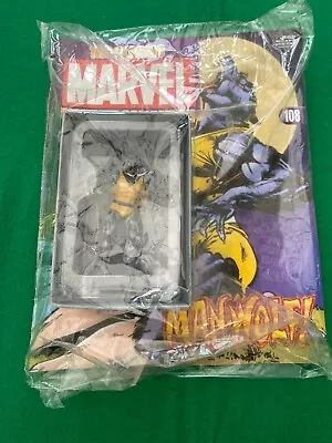 Buy Eaglemoss Marvel Classic Collection Man-Wolf No 108 Display Figure And Magazine • 7.99£