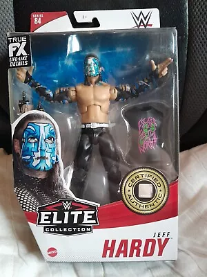 Buy WWE Jeff Hardy Wrestling Figure-Elite Series 84-Mattel-New In Box • 14.99£
