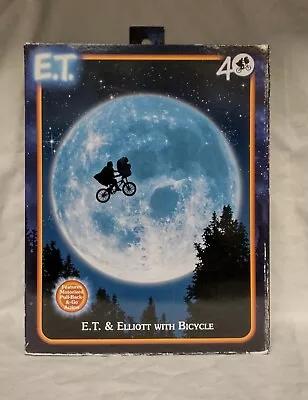Buy E.T. The Extra-Terrestrial Elliott And E.T. On Bicycle Action Figure Set By Neca • 40£