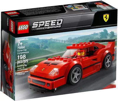 Buy LEGO SPEED CHAMPIONS: Ferrari F40 Competizione 75890  BRAND NEW SEALED • 25£