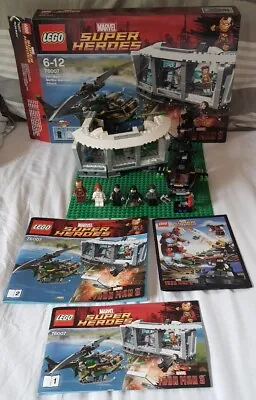 Buy Lego Marvel Superheroes (76007) Iron Man Malibu Mansion Attack 100% Complete • 55£