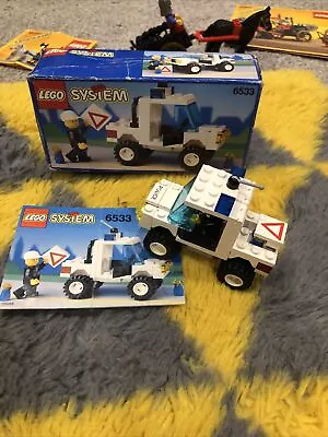 Buy Vintage Lego Classic Town 6533 Police 4x4 • 4£