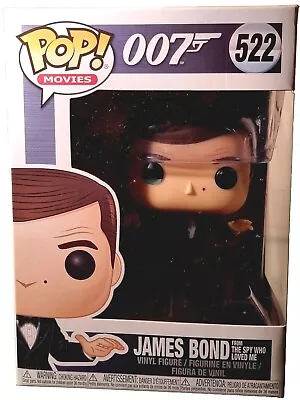 Buy Funko Pop! Movies James Bond 007 Figure NEW The Spy Who Loved Me Vinyl #522 • 32£