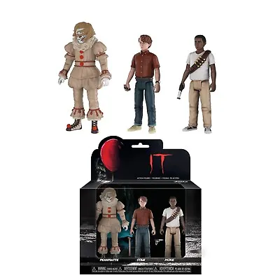 Buy Stephen King's It 2017 Action Figures 3-Pack Set 3: Pennywise, Stan, Mike • 21.99£
