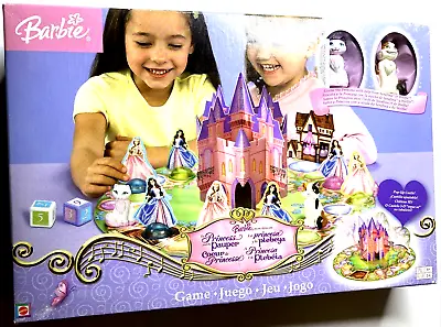 Buy Mattel Barbie Fairy Tale The Princess And The Pauper Board Game Playset Vtg 2004 • 28.38£