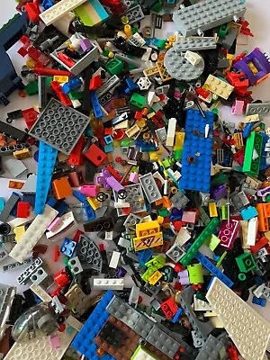 Buy 🤩 GENUINE LEGO BUNDLE INCL MIXED BRICKS PARTS PIECES WHEELS TILES 🌟~750g 🌟 • 2.99£