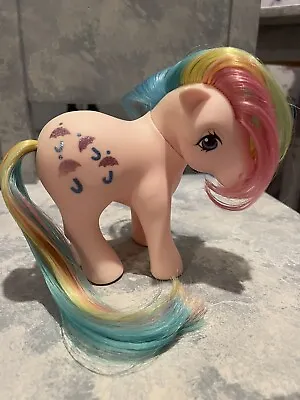 Buy Vintage My Little Pony G1 Parasol Rainbow Pony 1983 Figure • 10.99£