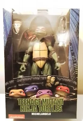 Buy NECA Teenage Mutant Ninja Turtles Michelangelo Action Figure - 18cm New Genuine  • 44.95£