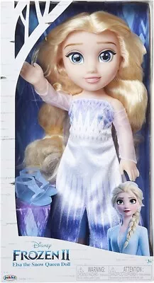 Buy Jakks Pacific Frozen 2 Doll Elsa Snow Queen 38CM • 29.96£