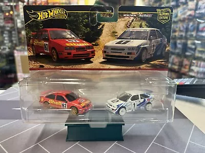 Buy Hot Wheels Premium Twin Pack '87 Ford Sierra Cosworth & '93 RS Escort Cosworth • 34.99£