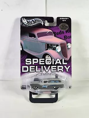 Buy Hot Wheels Special Delivery 8 Crate Gray Real Riders Limited Edition 1/20000 K80 • 11.32£