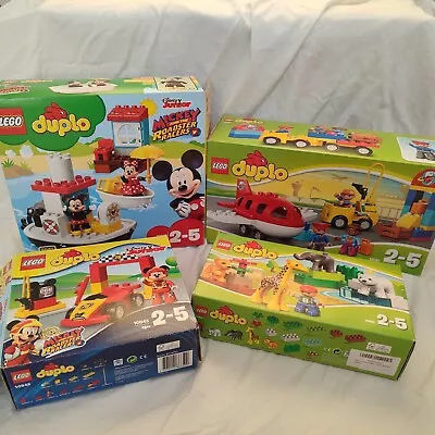 Buy Lego Duplo Four Boxed Sets Bundle Job Lot Mickey Mouse  • 35£