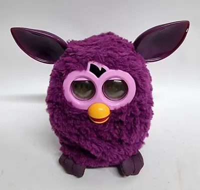 Buy Furby Boom Plum Solid Purple Hasbro 2012 Interactive Electronic Toy Pet • 18.99£