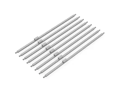 Buy X8 Engine Struts For Star Wars Y-Wing  Part Hasbro Kenner Palitoy Reproduction • 12.88£