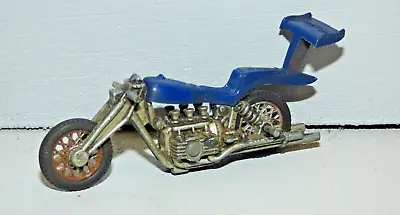 Buy Mattel Hot Wheels Rumblers High Tailer Drag Bike Dark Blue (missing Rider) • 15£