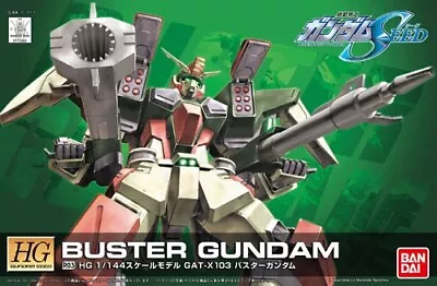 Buy Buster Gundam GAT-X103 Gundam Seed HG 1/144 Bandai Model Kit Gunpla  • 10£