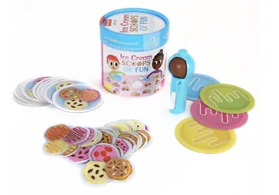 Buy Fisher Price Ice Cream Scoops Of Fun Game Brand New • 6£