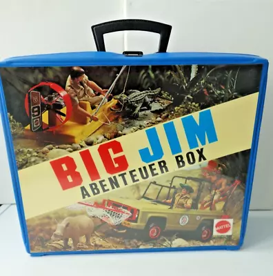 Buy BIG JIM ADVENTURE BOX CASE VINTAGE MATTEL ACTION FIGURES 70s • 6.42£
