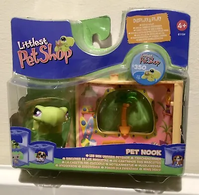 Buy Hasbro: LPS Littlest PET SHOP #350 TURTLE: PET NOOK Display & Play 2007 *RARE* • 20£