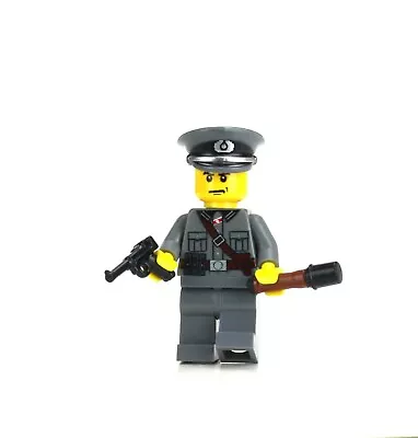 Buy Axis Officer Custom Enemy WW2 Minifigure Army Made With Real LEGO® Minifigure • 12.54£