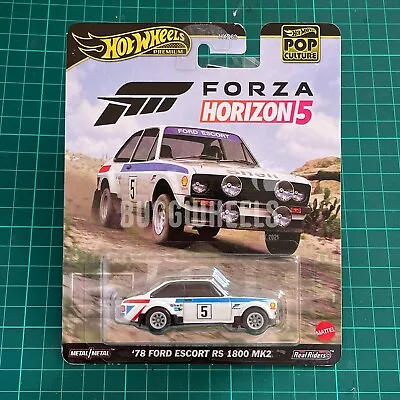 Buy Hot Wheels Premium 2024｜Pop Culture Forza Horizon 5 '78 Ford Escort RS 1800 MK2 • 15.99£