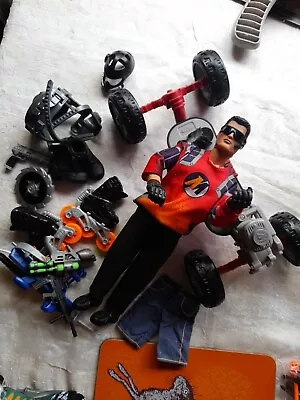 Buy  Action Man G.I.   Clothes Boots Tools Skateboard Extreme Mix Lot • 6.50£