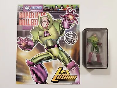 Buy Eaglemoss DC Super Hero Collection Issue 11 Lex Luthor 2008 Low Serial Number A • 11.99£