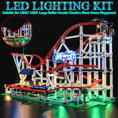 Buy LED Light Kit For LEGOs Rollercoaster Model 10261 Decoration • 33.47£
