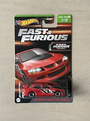 Buy Hot Wheels Fast And Furious Series 2 Mitsubishi Lancer Evolution IX 3/10 Mattel • 30£