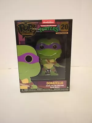 Buy Funko POP! Donatello Teenage Mutant Ninja Turtles Large Enamel Pin #20 New • 9.99£