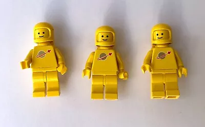 Buy LEGO Vintage Space Minifigures - 3 X Yellow • 7.50£