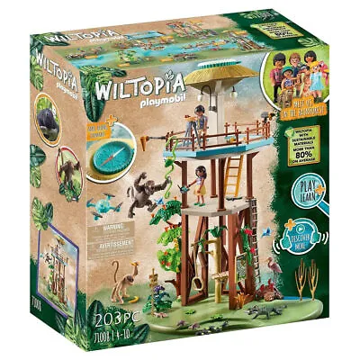 Buy Playmobil 71008 Wiltopia Family Treehouse Kids Children Play Toy Age 4 To 10 Yrs • 69.99£