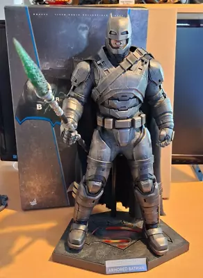 Buy Hot Toys Batman V Superman Armored Batman Armoured MMS349 With 3rd Party Spear • 160£