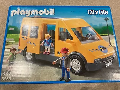 Buy PLAYMOBIL 6866 School Bus Complete With Box And Instructions • 9.99£