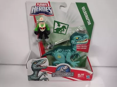 Buy Playskool Heroes Jurassic World Velociraptor Capture The Dino Figure • 15.99£