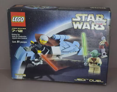 Buy Lego Star Wars 7103 Jedi Duel (Sealed/Unopened DAMAGED Box) Rare! • 85£