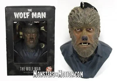 Buy Wolfman Lon Chaney Holiday Horrors Ornament SEALED BOX 05WTT01 • 26.28£