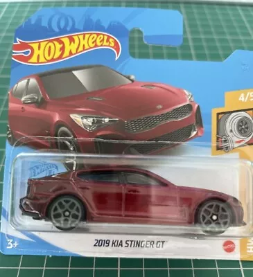 Buy Hot Wheels 2019 KIA Stinger GT Red HW Turbo Number 118 New And Unopened • 19.99£