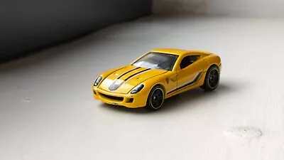 Buy 1/64 Hot Wheels Ferrari 599 GTB Yellow Loose • 4.99£