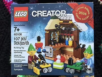 Buy Lego Creator 40106 Christmas Toy Workshop Ltd Edition 2014 BNIB • 26£