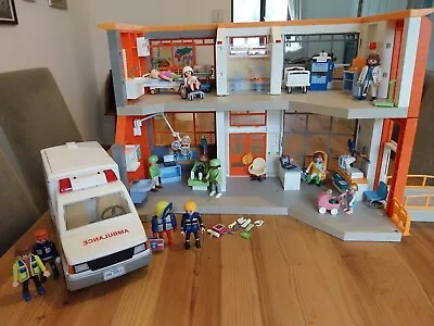 Buy Playmobil Hospital With Ambulance And Extras  • 40£