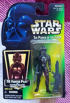Buy Star Wars TIE Fighter Pilot, Power Of The Force Action Figure • 10£