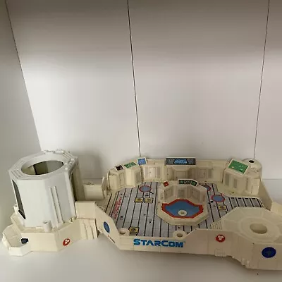 Buy 1986 Starcom Command Base Coleco Mattel Action Figure Play Set Retro Vintage Toy • 39.99£