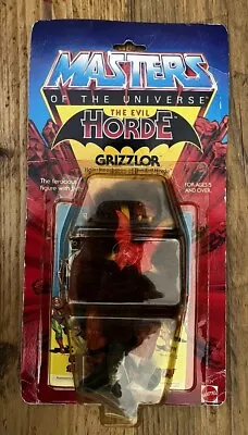 Buy Vintage Mattel Masters Of The Universe The Evil Horde Grizzlor, New, Sealed MOTU • 110£
