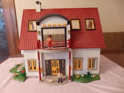 Buy Playmobil Large Suburban House Set 4279 2 Figures & Dog - Incomplete • 38.50£